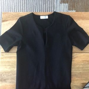 Everlane Scuba Ponte Short Sleeve Dress